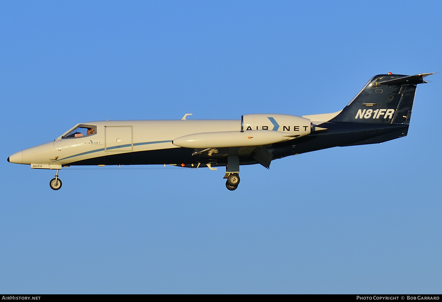 Aircraft Photo of N81FR | Gates Learjet 35A | AirNet Systems | AirHistory.net #285086