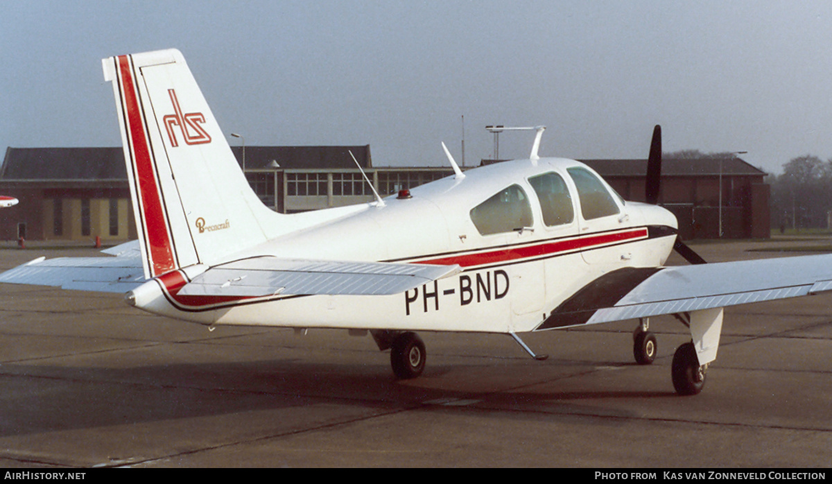 Aircraft Photo of PH-BND | Beech F33C Bonanza | Rijksluchtvaartschool - RLS | AirHistory.net #285092