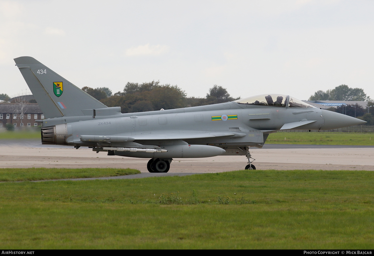 Aircraft Photo of ZK434 | Eurofighter EF-2000 Typhoon FGR4 | UK - Air Force | AirHistory.net #285100