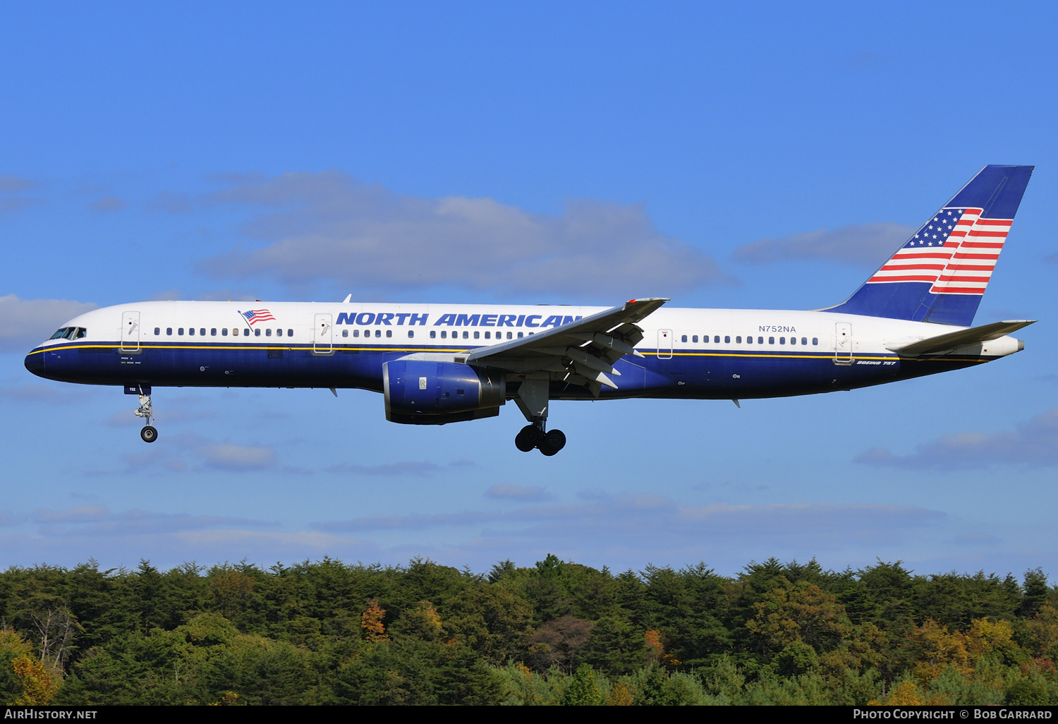 Aircraft Photo of N752NA | Boeing 757-28A | North American Airlines | AirHistory.net #285121