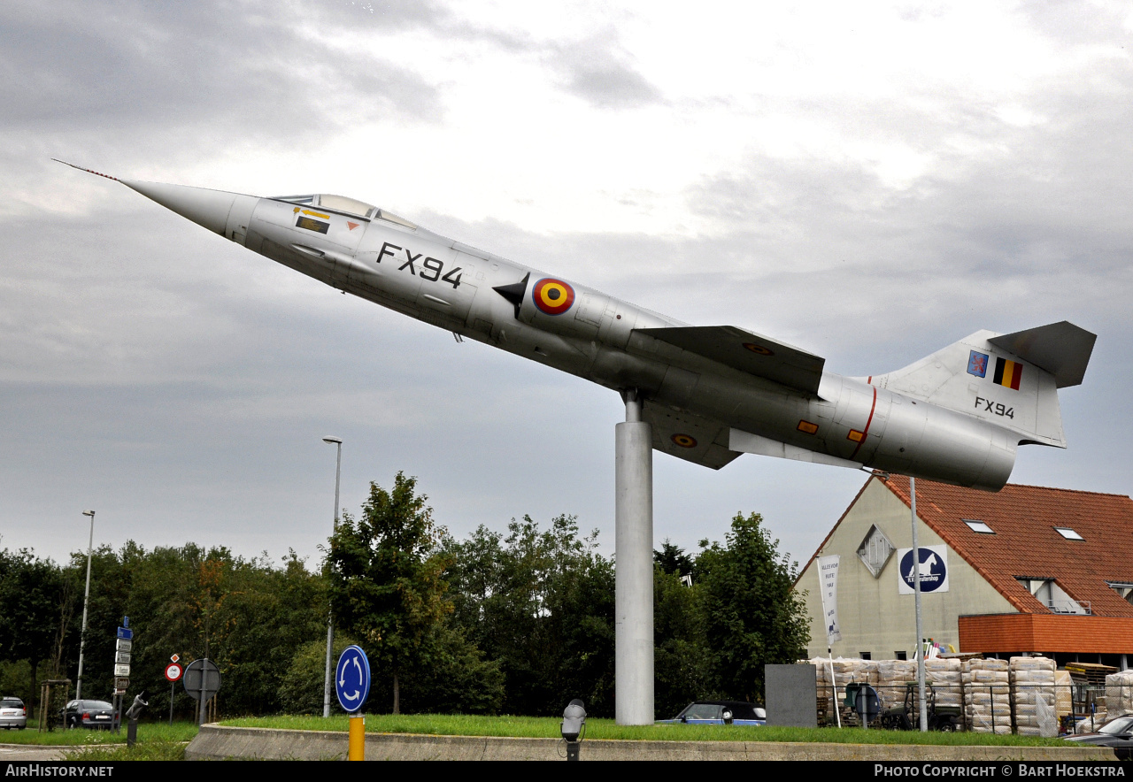 Aircraft Photo of FX-94 | Lockheed F-104G Starfighter | Belgium - Air Force | AirHistory.net #285124