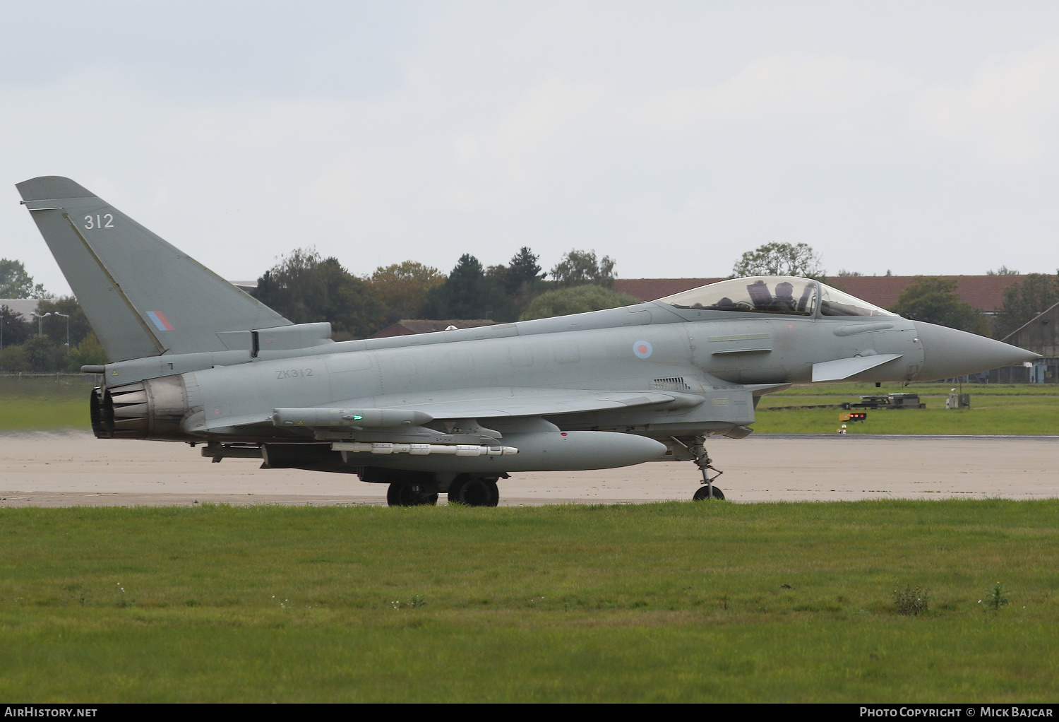 Aircraft Photo of ZK312 | Eurofighter EF-2000 Typhoon FGR4 | UK - Air Force | AirHistory.net #285143