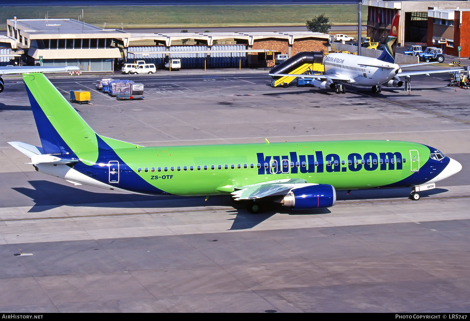 Aircraft Photo of ZS-OTF | Boeing 737-436 | Kulula | AirHistory.net #285151