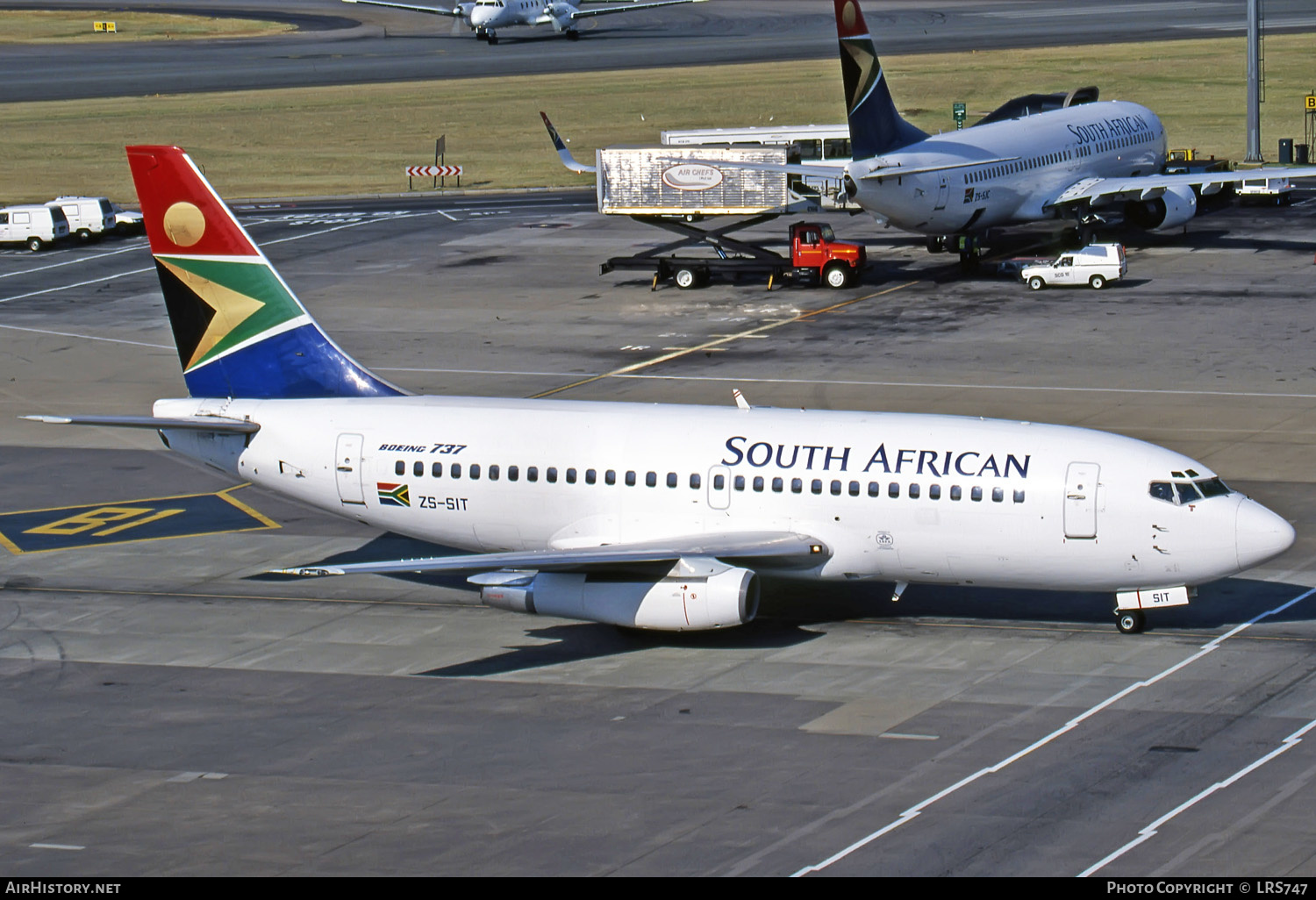 Aircraft Photo of ZS-SIT | Boeing 737-236/Adv | South African Airways | AirHistory.net #285152