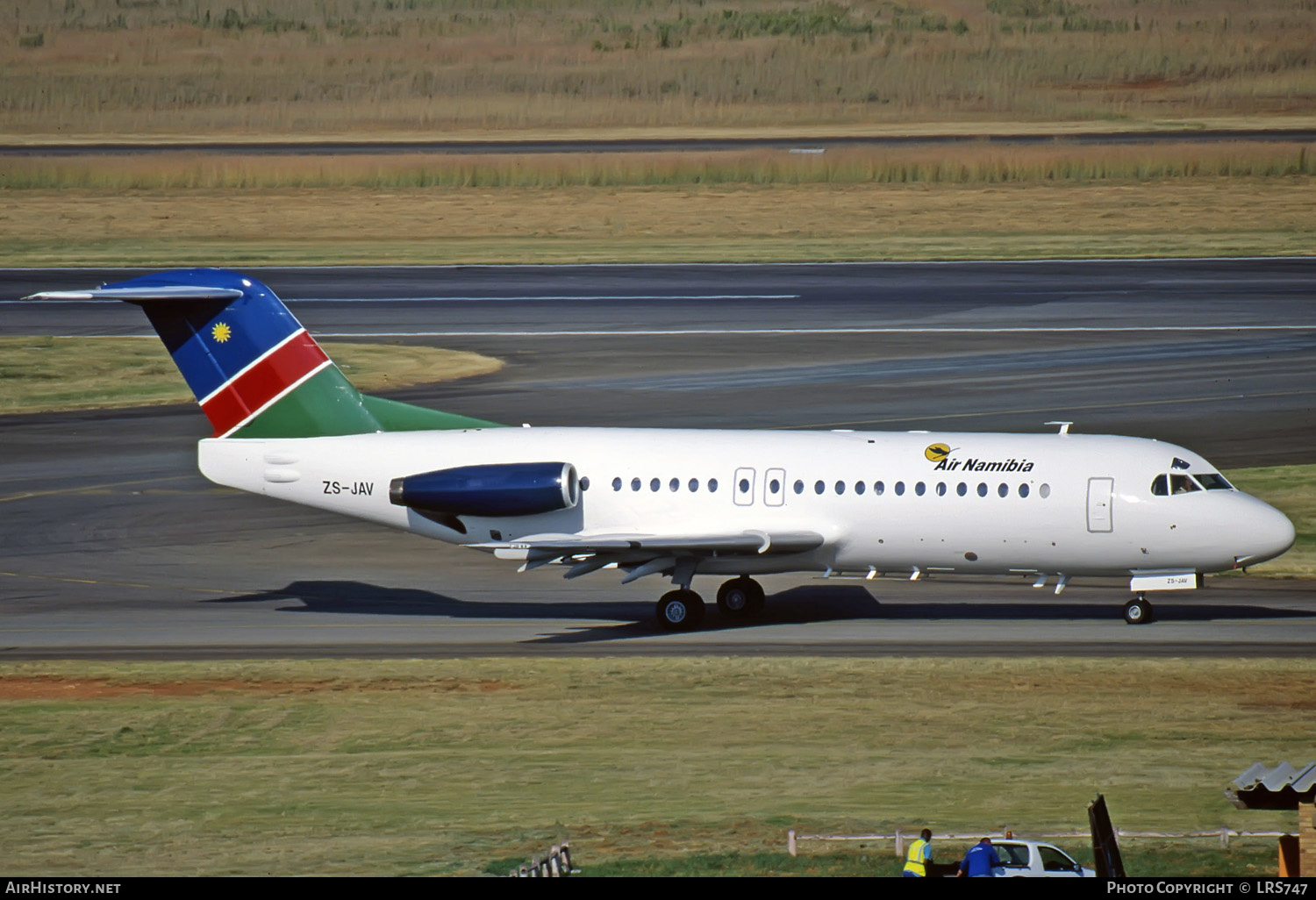 Aircraft Photo of ZS-JAV | Fokker F28-4000 Fellowship | Air Namibia | AirHistory.net #285155