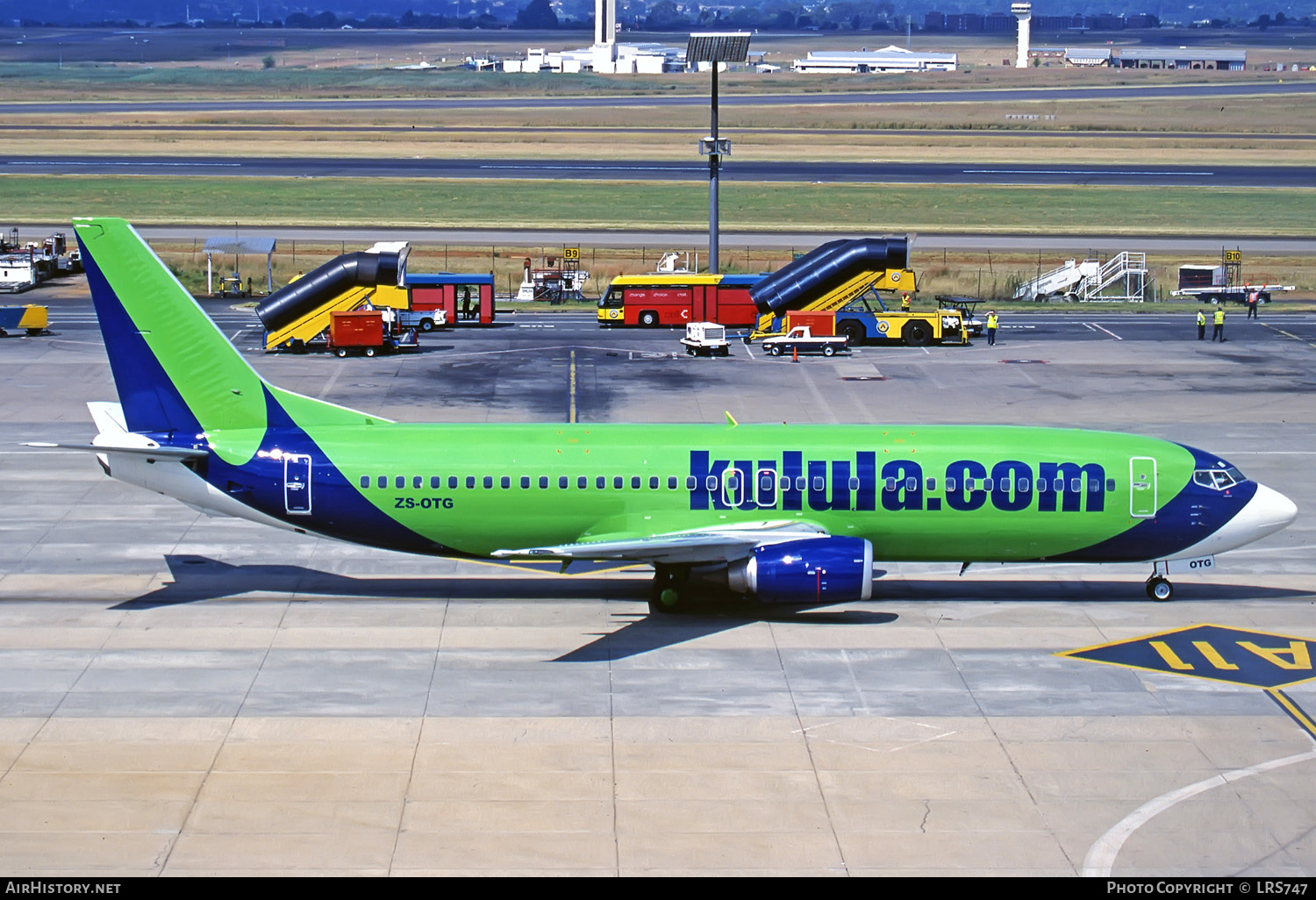 Aircraft Photo of ZS-OTG | Boeing 737-436 | Kulula | AirHistory.net #285158