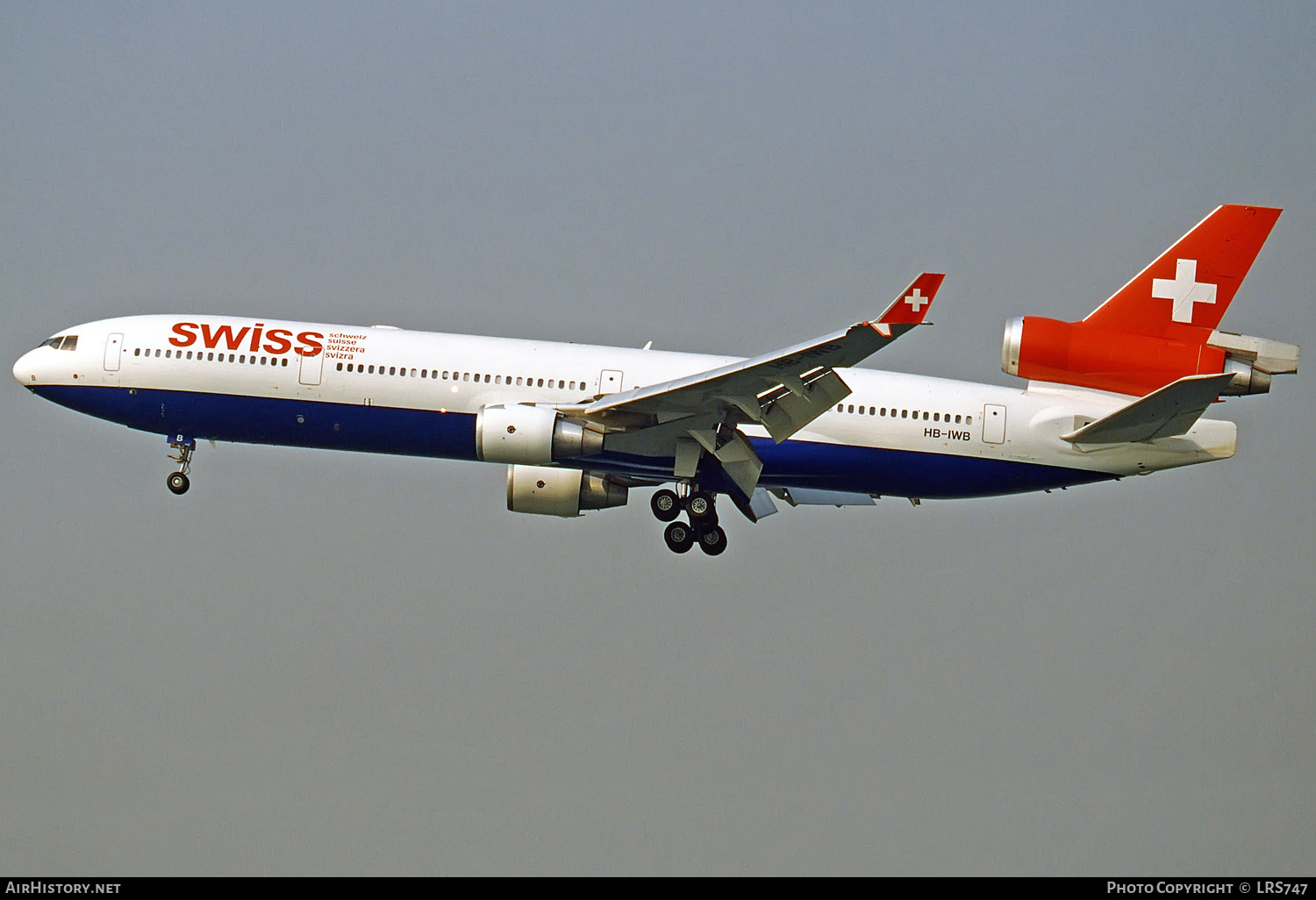 Aircraft Photo of HB-IWB | McDonnell Douglas MD-11 | Swiss International Air Lines | AirHistory.net #285168