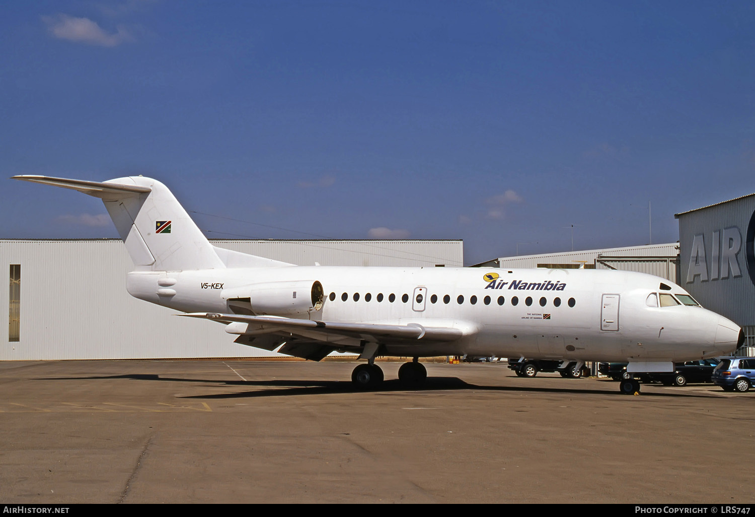Aircraft Photo of V5-KEX | Fokker F28-3000 Fellowship | Air Namibia | AirHistory.net #285169