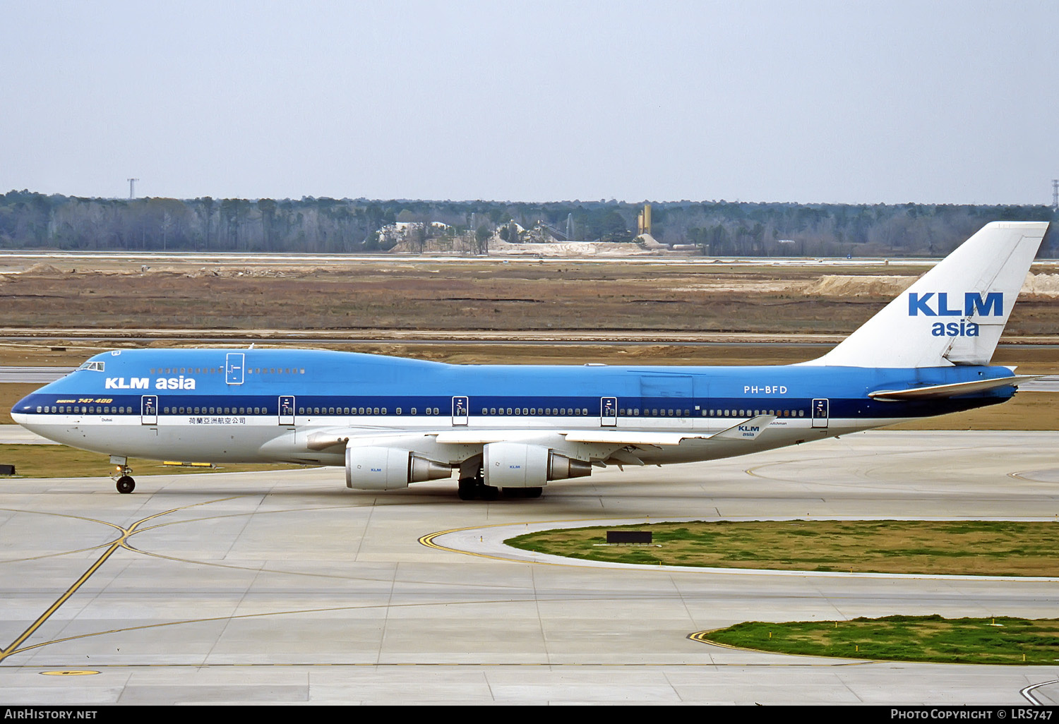 Aircraft Photo of PH-BFD | Boeing 747-406M | KLM Asia | AirHistory.net #285195