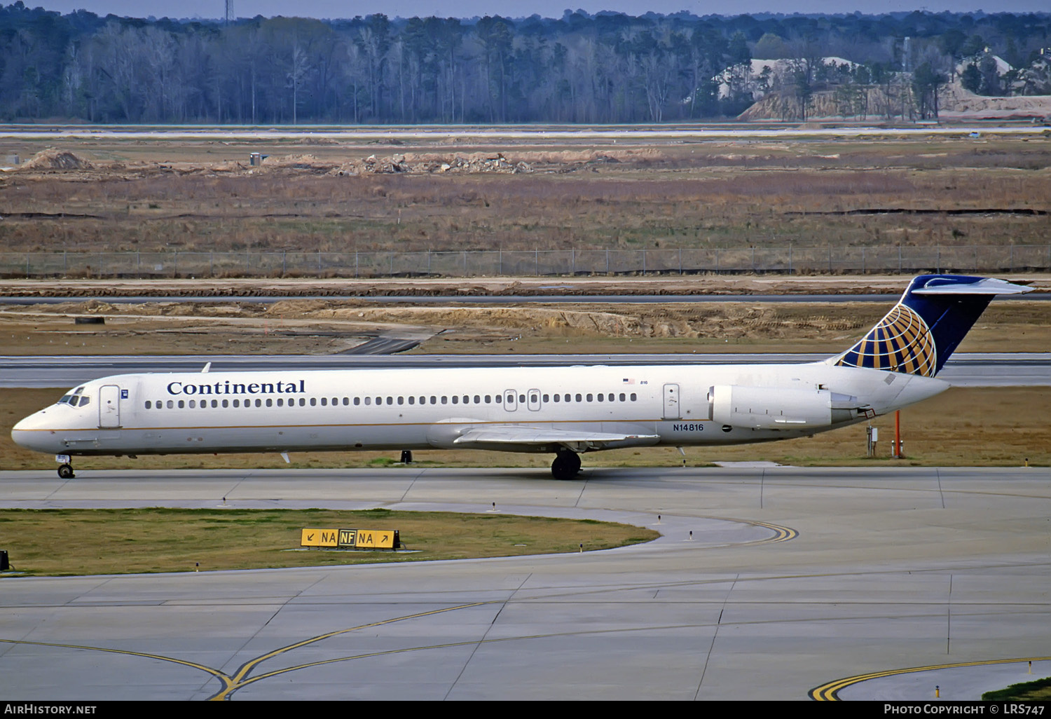 Aircraft Photo of N14816 | McDonnell Douglas MD-82 (DC-9-82) | Continental Airlines | AirHistory.net #285198