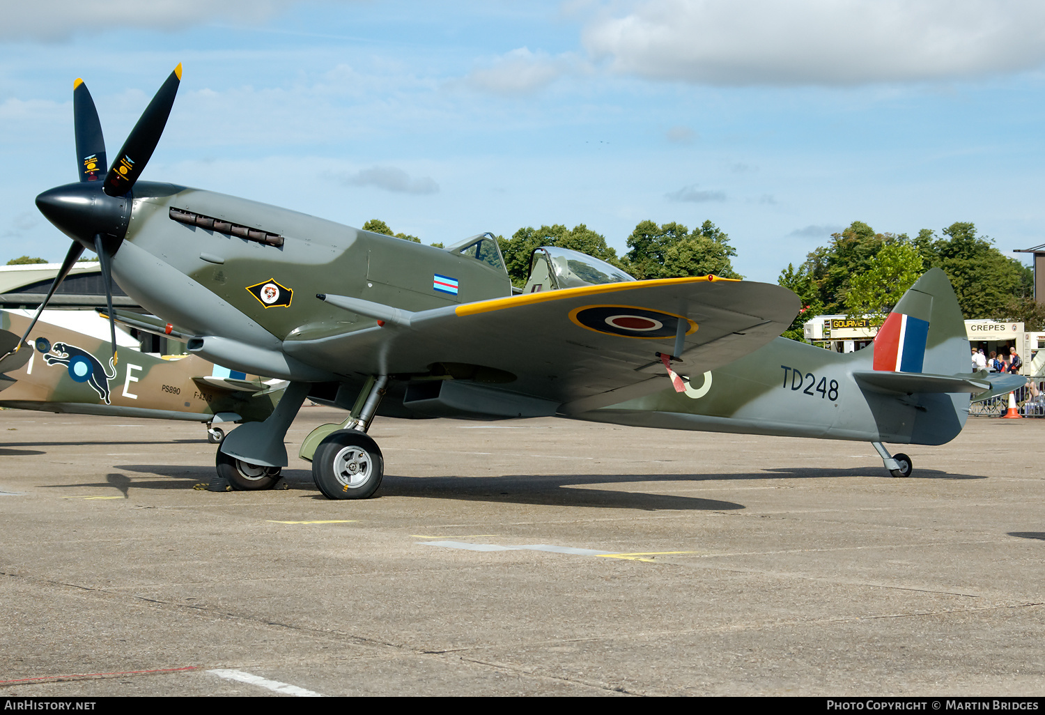 Aircraft Photo of G-OXVI / TD248 | Supermarine 361 Spitfire LF16E | UK - Air Force | AirHistory.net #285202