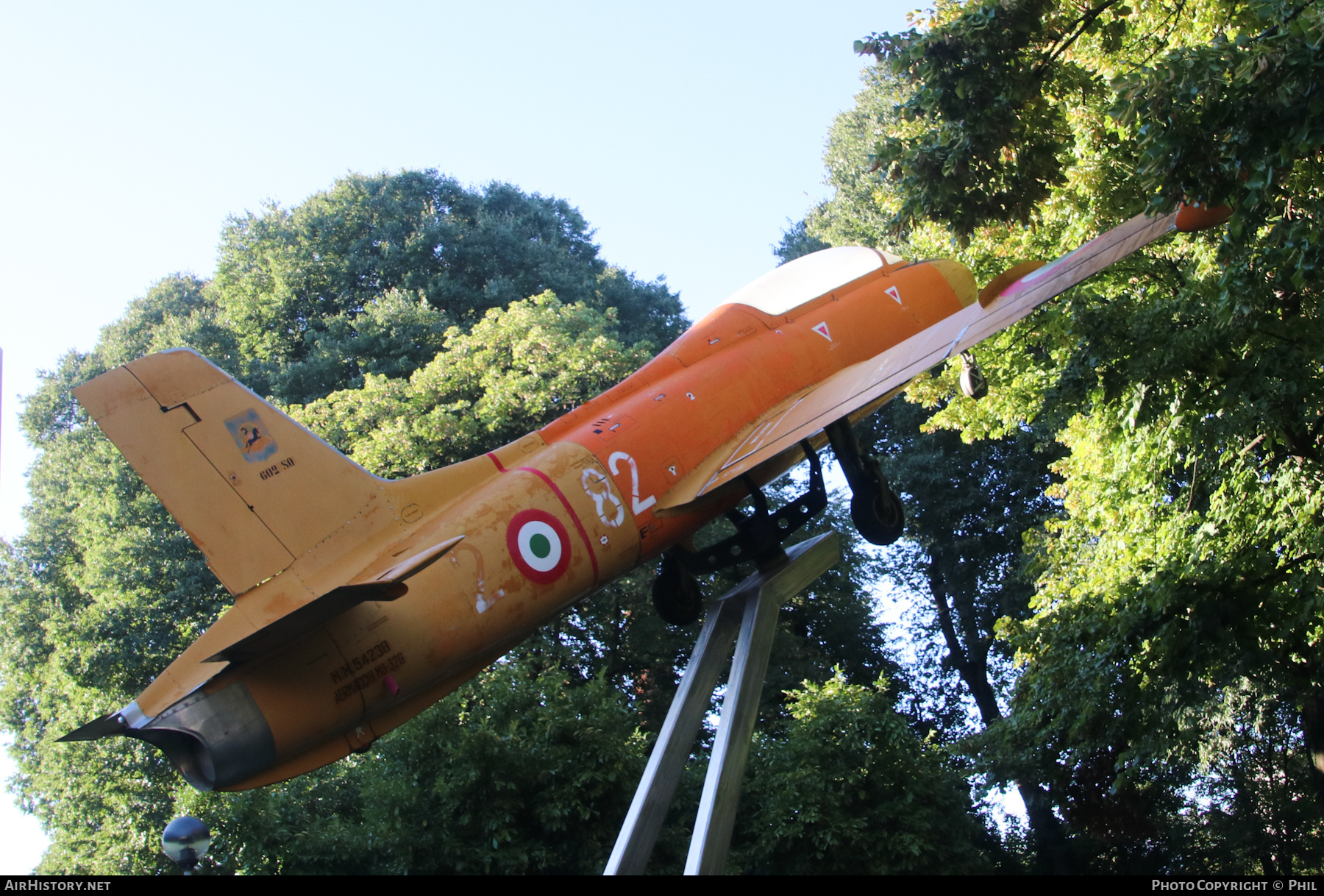 Aircraft Photo of MM54238 | Aermacchi MB-326 | Italy - Air Force | AirHistory.net #285203