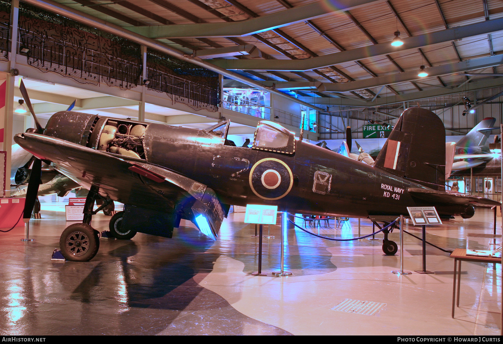 Aircraft Photo of KD431 | Goodyear FG-1D Corsair Mk.IV | UK - Navy | AirHistory.net #285218