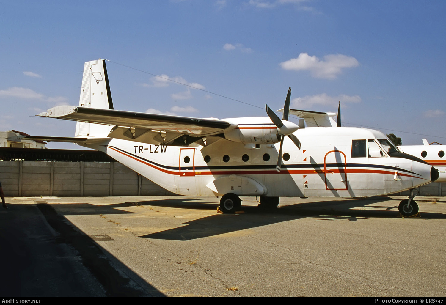 Aircraft Photo of TR-LZW | CASA C-212-200 Aviocar | Air Service Gabon | AirHistory.net #285234