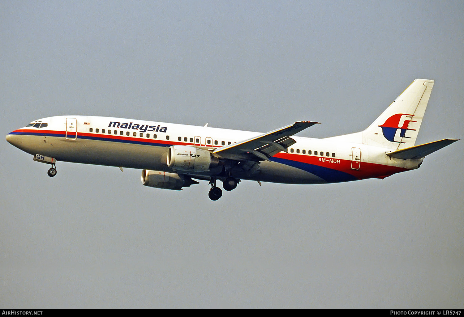 Aircraft Photo of 9M-MQH | Boeing 737-4H6 | Malaysia Airlines | AirHistory.net #285311
