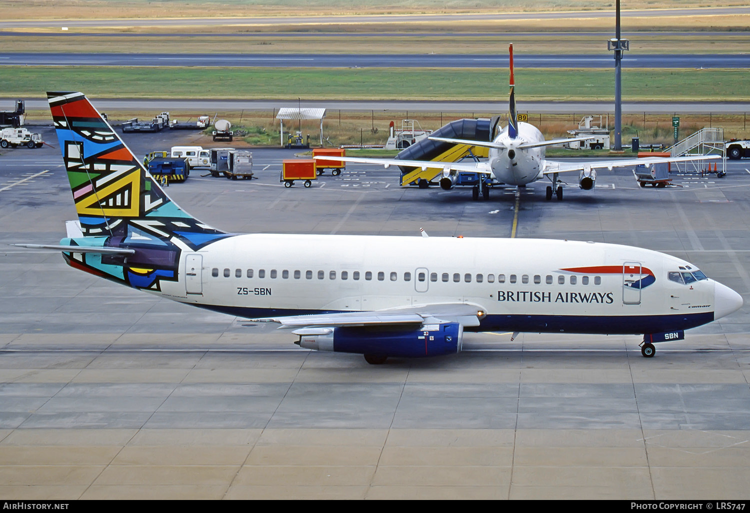 Aircraft Photo of ZS-SBN | Boeing 737-244 | British Airways | AirHistory.net #285320