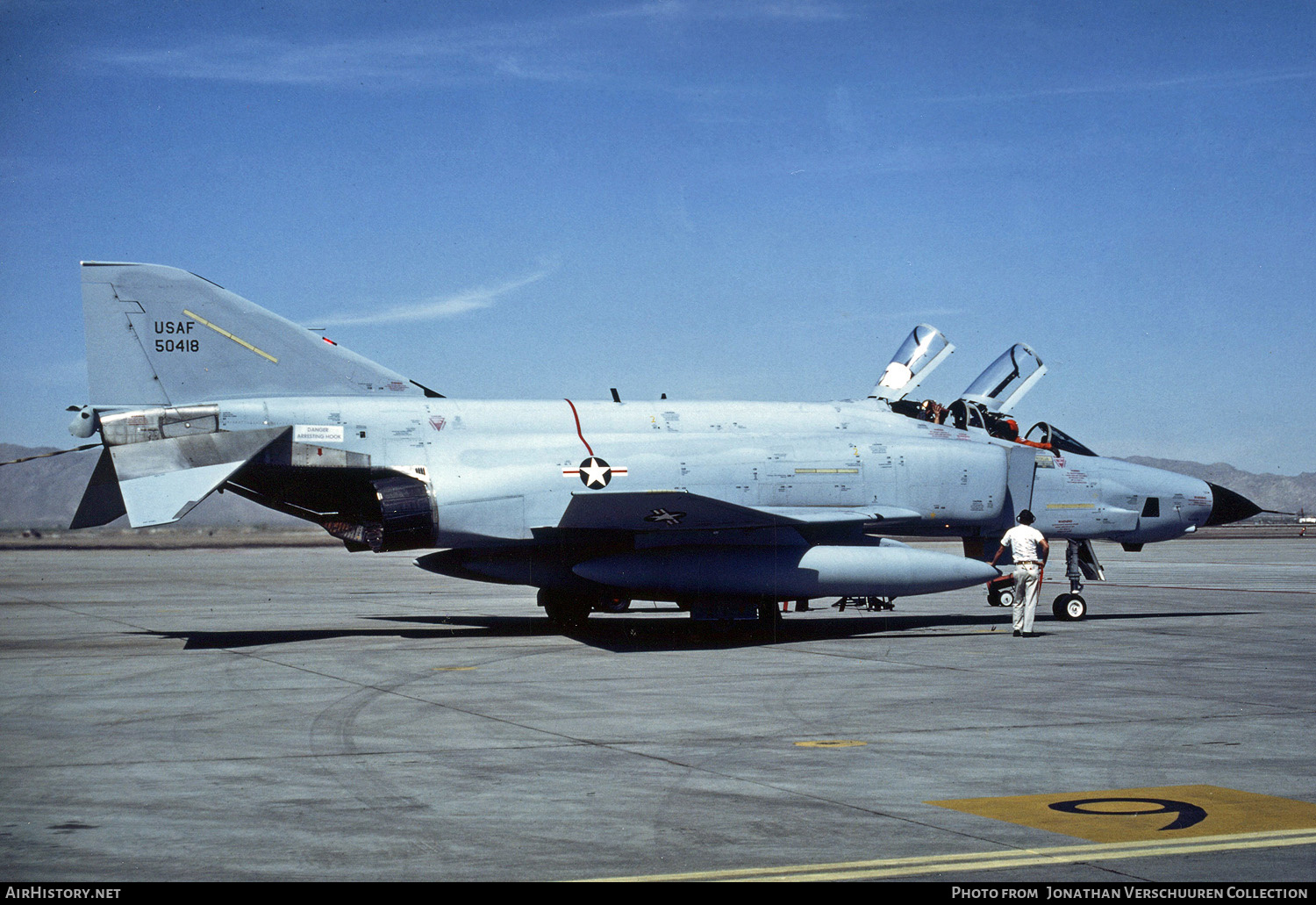 Aircraft Photo of 75-0418 / 50418 | McDonnell Douglas F-4E Phantom II | USA - Air Force | AirHistory.net #285324