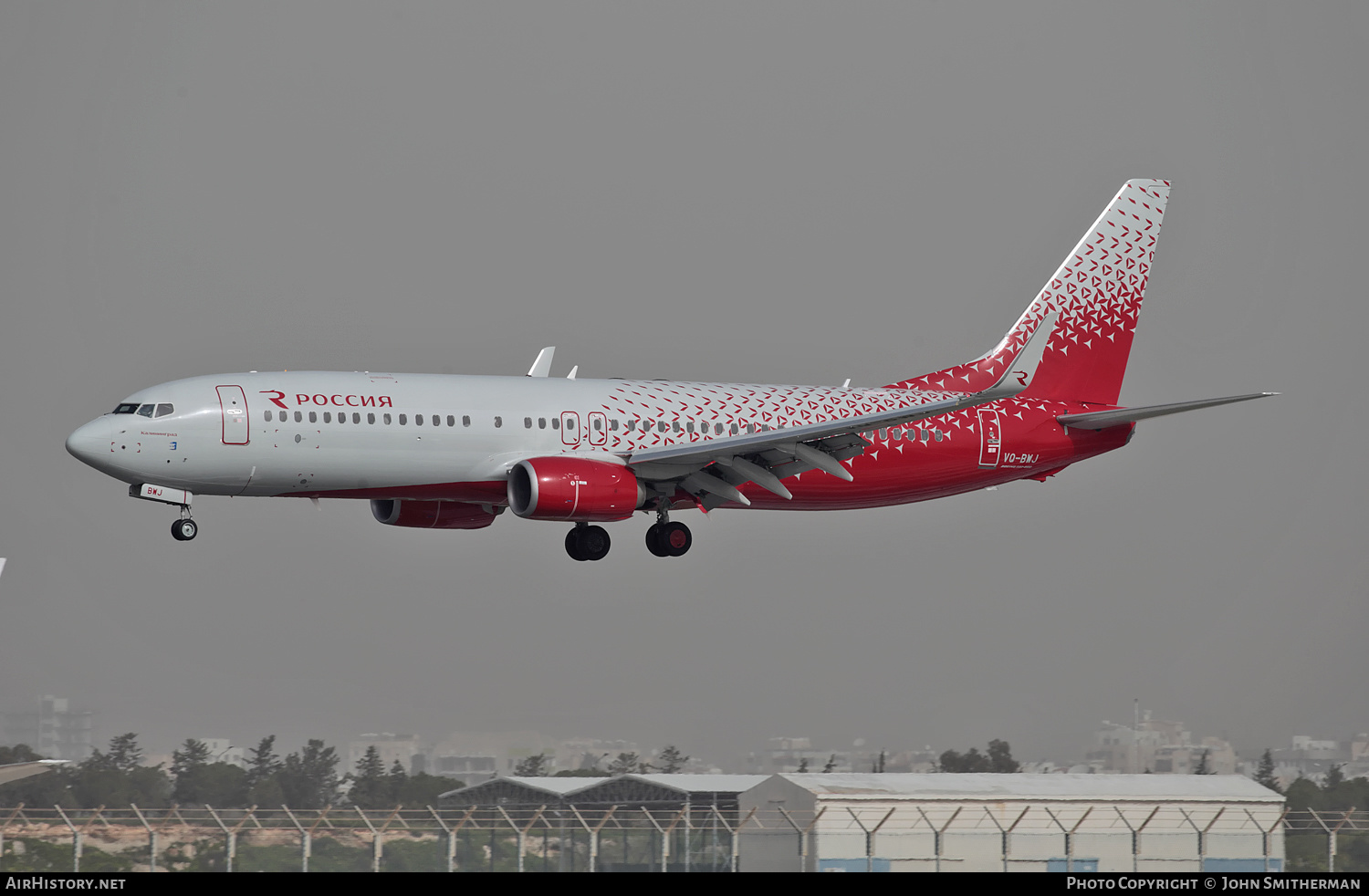 Aircraft Photo of VQ-BWJ | Boeing 737-8LJ | Rossiya - Russian Airlines | AirHistory.net #285355