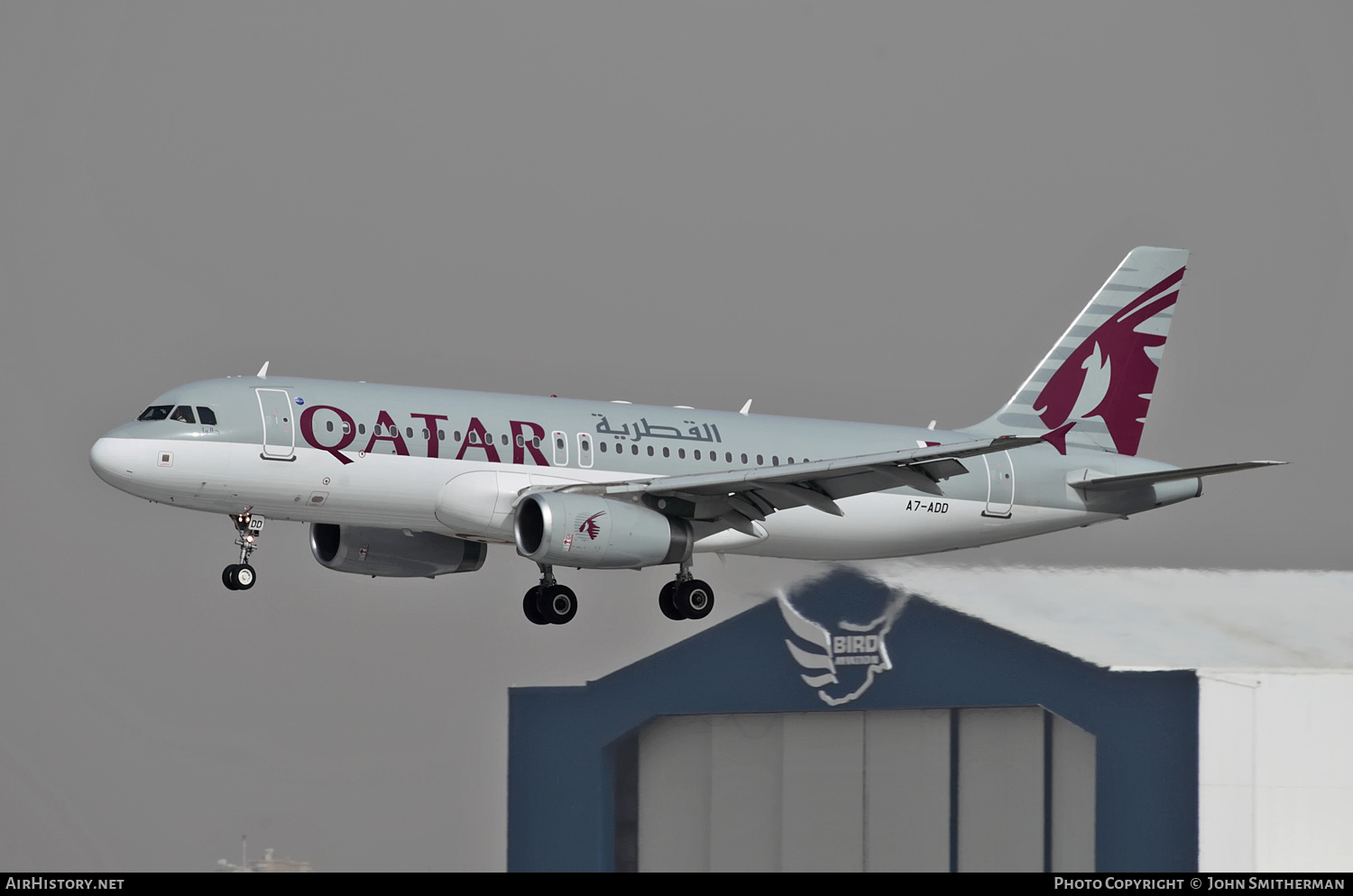 Aircraft Photo of A7-ADD | Airbus A320-232 | Qatar Airways | AirHistory.net #285358