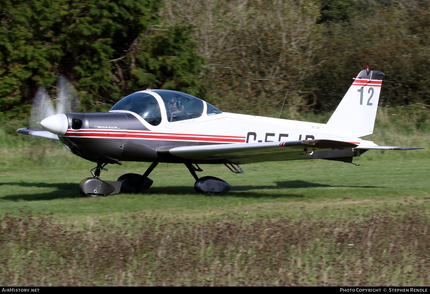 Aircraft Photo of G-EFJD | Bolkow BO-209 Monsun 160RV | AirHistory.net #285362