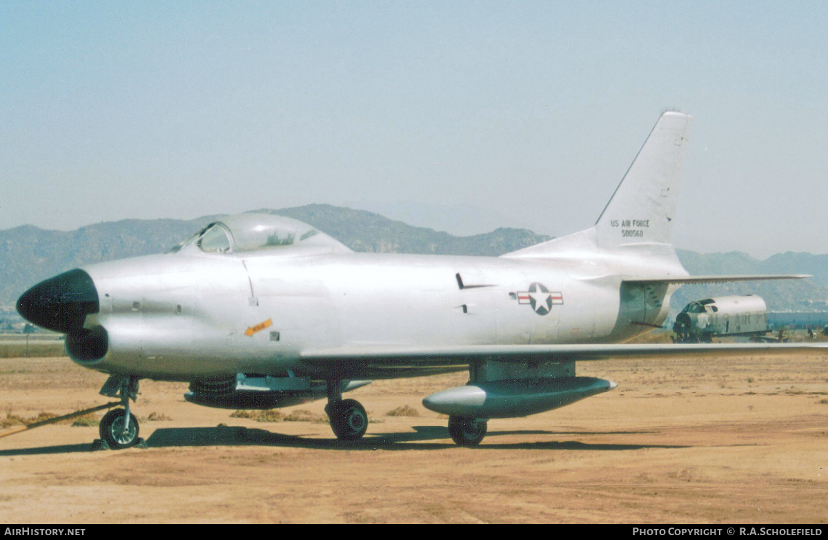 Aircraft Photo of 50-560 / 500560 | North American F-86D Sabre | USA - Air Force | AirHistory.net #285372