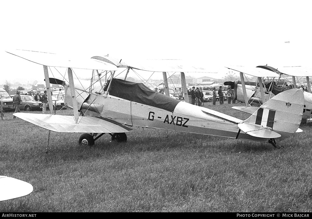 Aircraft Photo of G-AXBZ | De Havilland D.H. 82A Tiger Moth II | AirHistory.net #285379