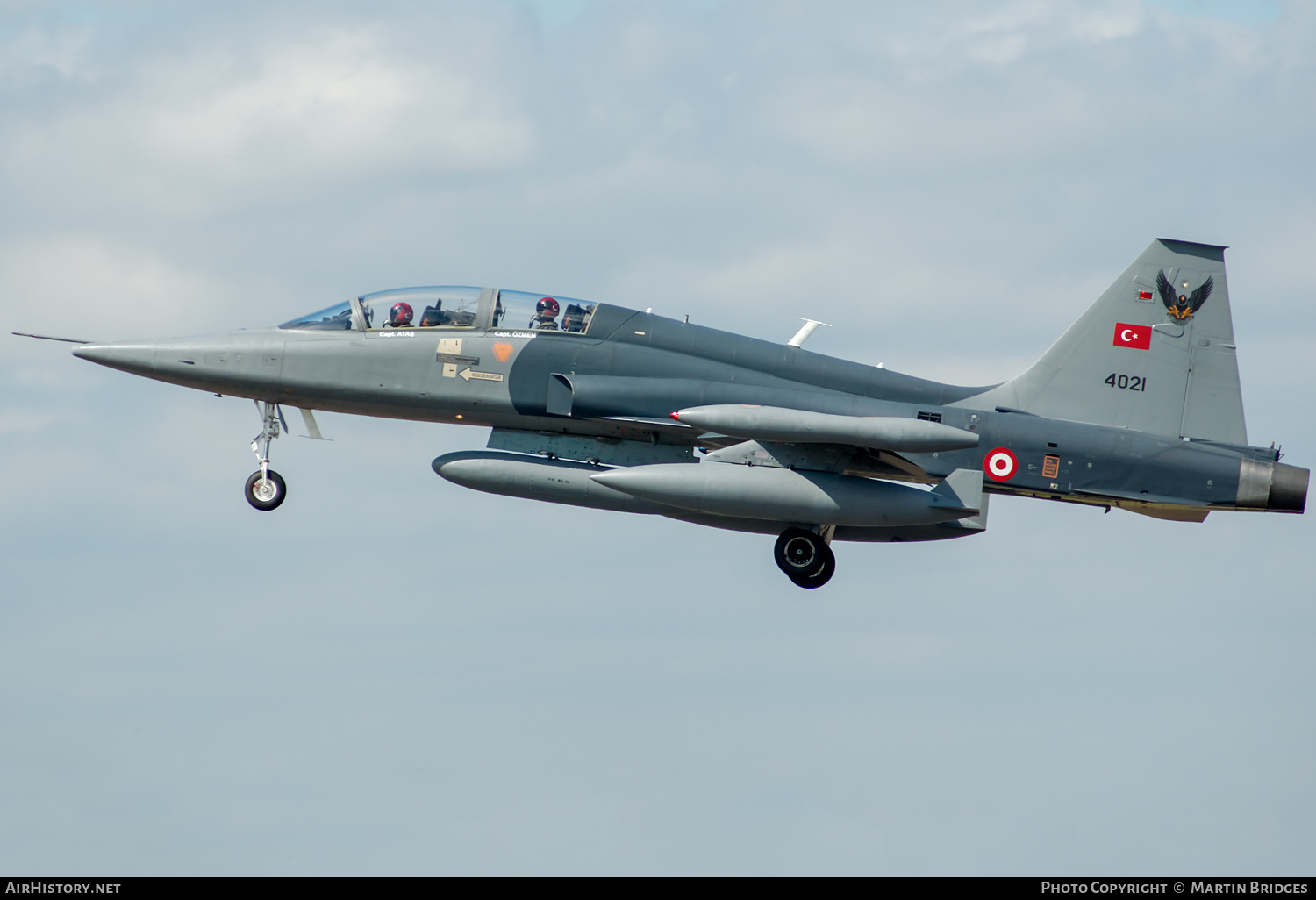 Aircraft Photo of 71-4021 / 4021 | Canadair NF-5B-2000 | Turkey - Air Force | AirHistory.net #285384