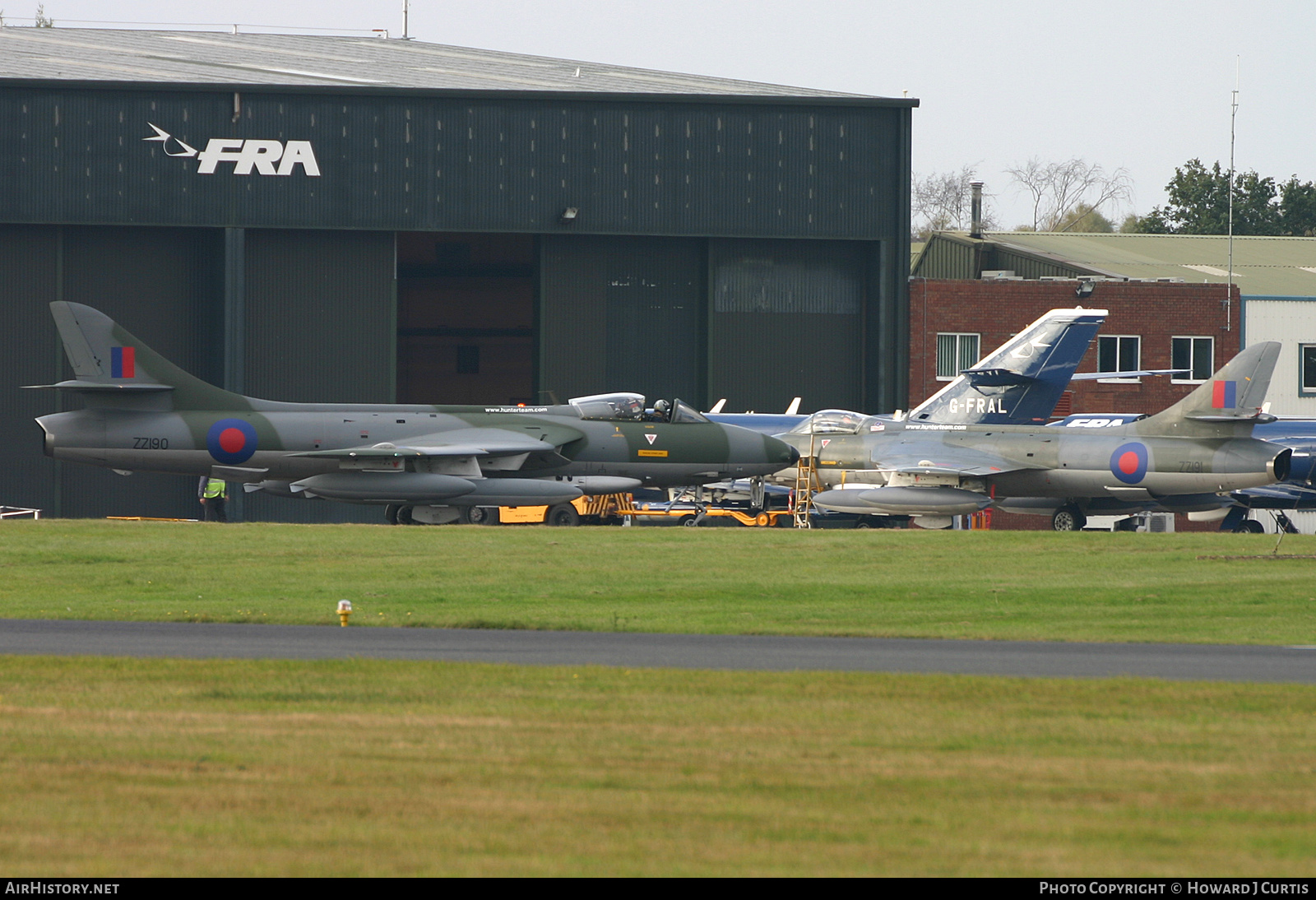 Aircraft Photo of ZZ190 | Hawker Hunter F58 | UK - Air Force | AirHistory.net #285386