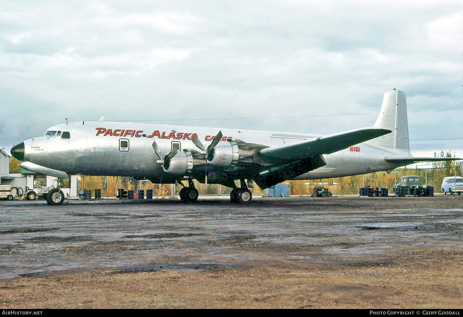 Aircraft Photo of N151 | Douglas DC-6B(F) | Pacific Alaska Airlines | AirHistory.net #285433