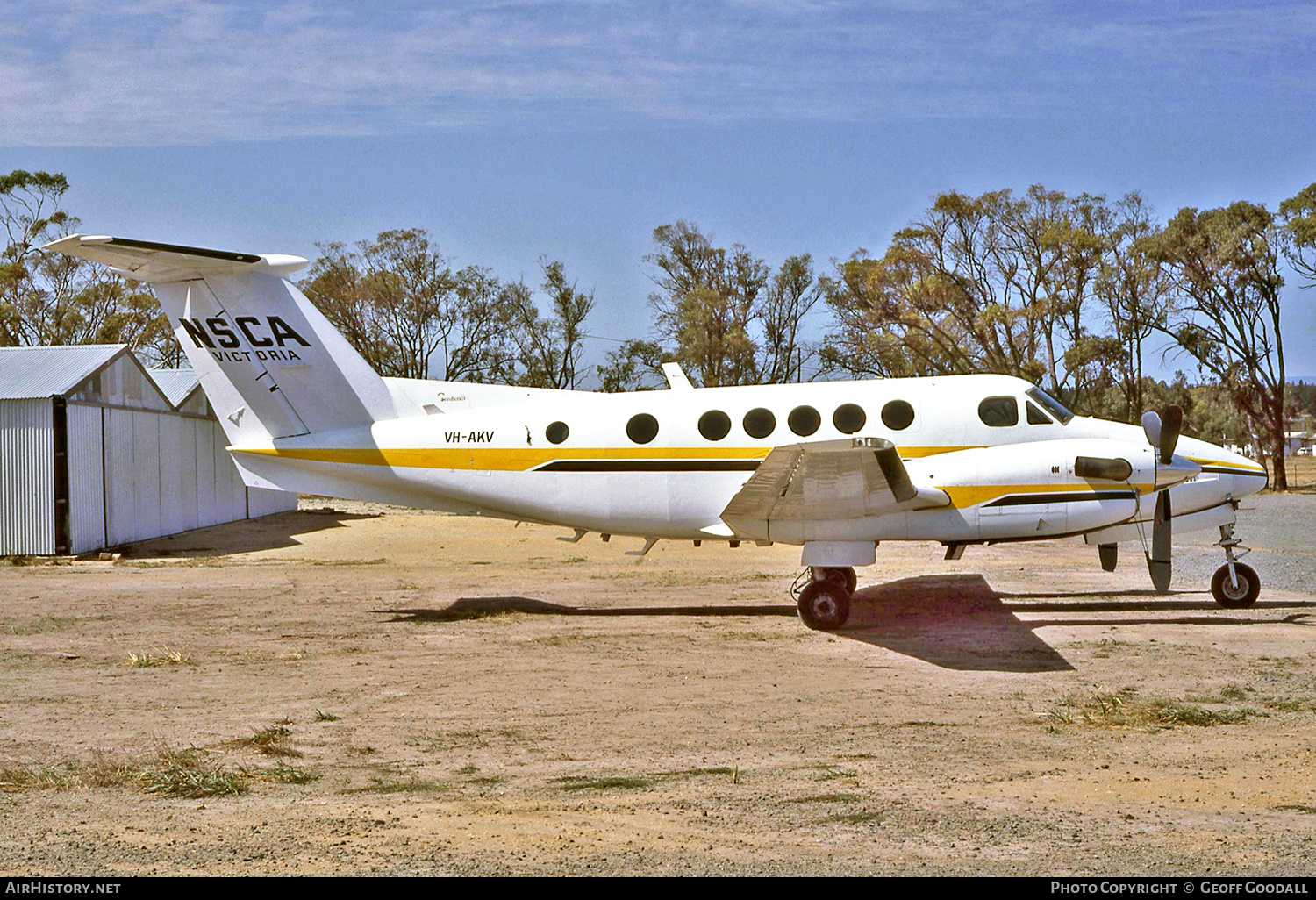 Aircraft Photo of VH-AKV | Beech 200C Super King Air | NSCA - National Safety Council of Australia | AirHistory.net #285435