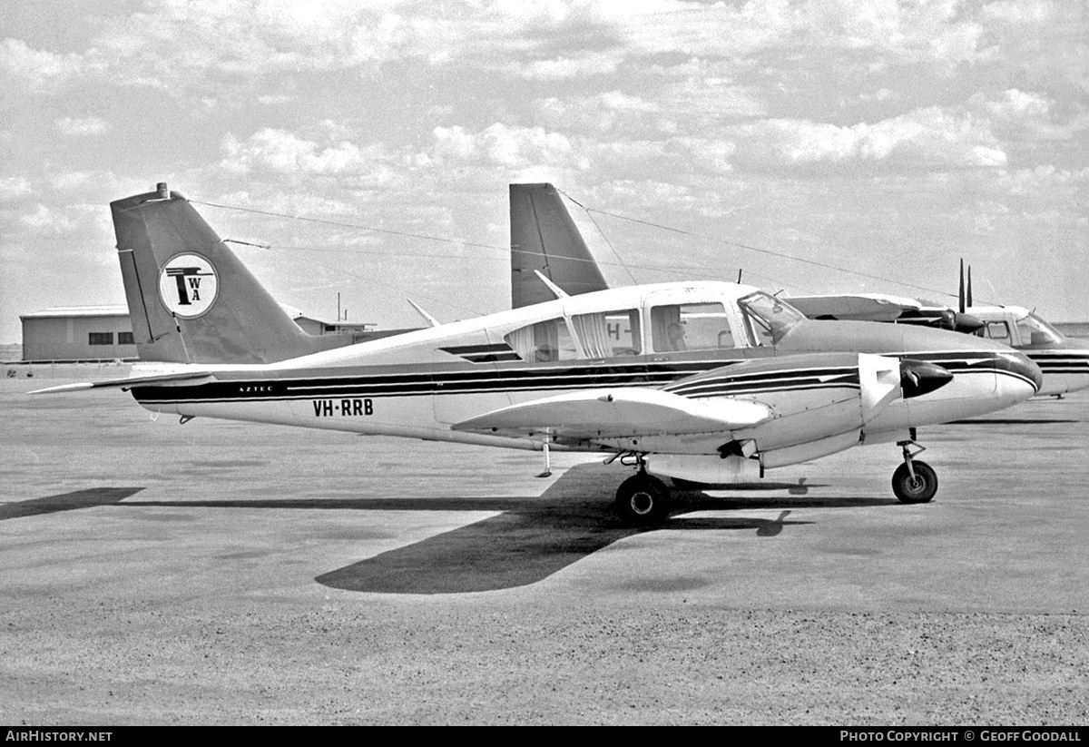 Aircraft Photo of VH-RRB | Piper PA-23-250 Aztec C | Trans West Air Charter | AirHistory.net #285452