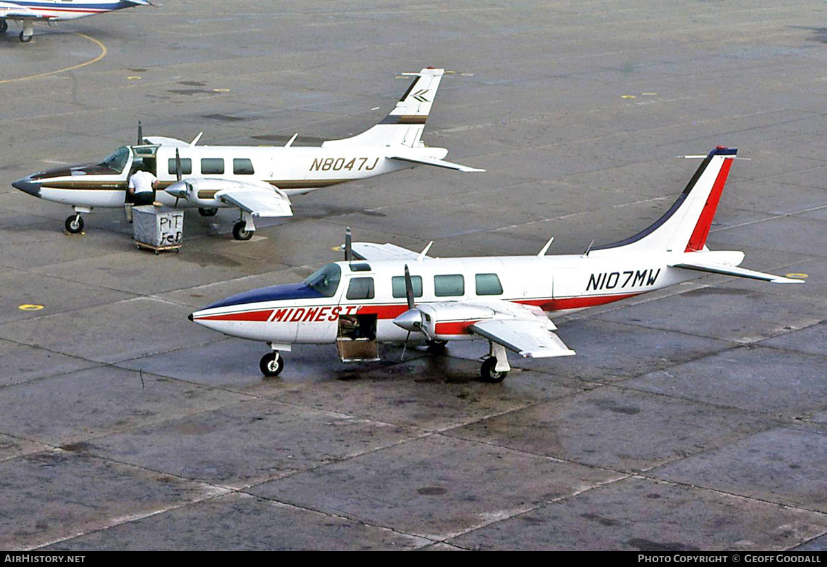 Aircraft Photo of N107MW | Piper Aerostar 600 | Midwest Air Charter | AirHistory.net #285457