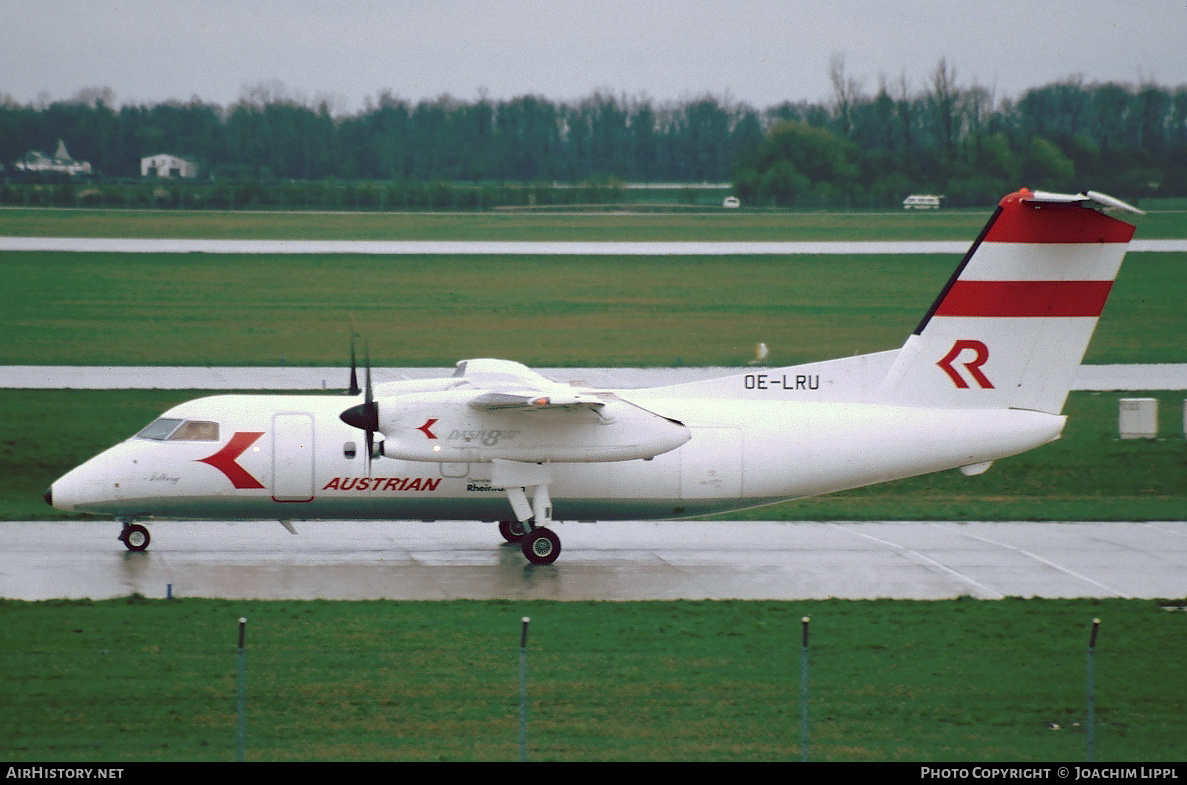 Aircraft Photo of OE-LRU | De Havilland Canada DHC-8-103 Dash 8 | Austrian Airlines | AirHistory.net #285469