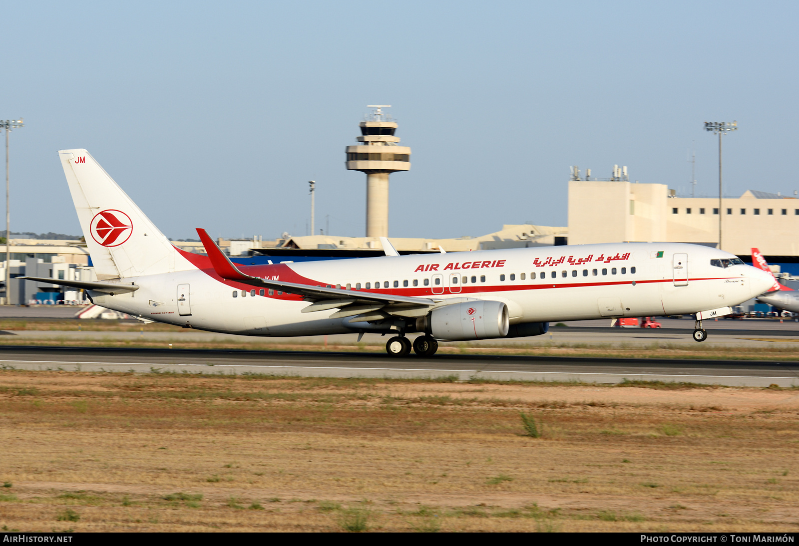 Aircraft Photo of 7T-VJM | Boeing 737-8D6 | Air Algérie | AirHistory.net #285470