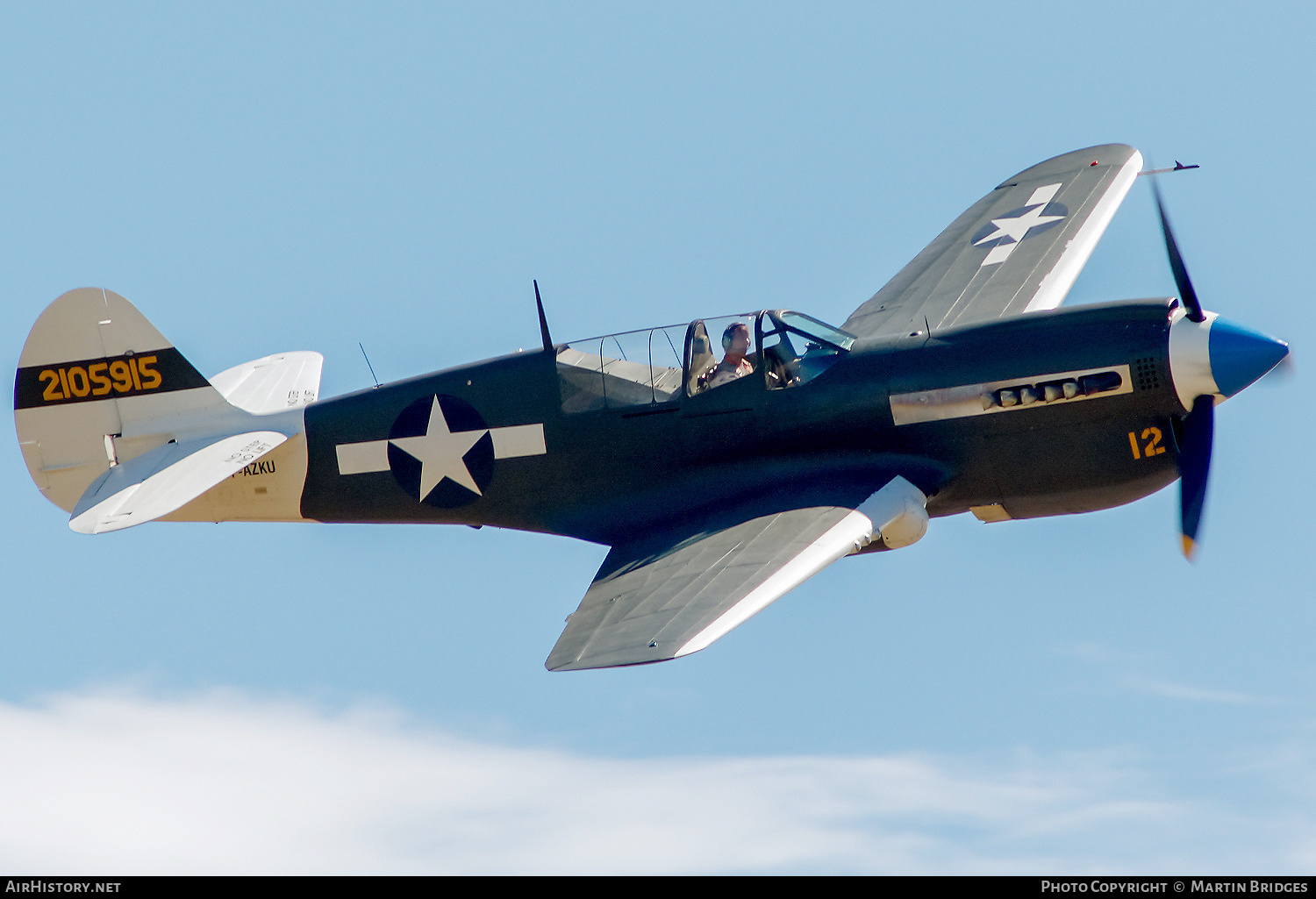 Aircraft Photo of F-AZKU / 2105915 | Curtiss P-40N Kittyhawk | USA - Air Force | AirHistory.net #285471