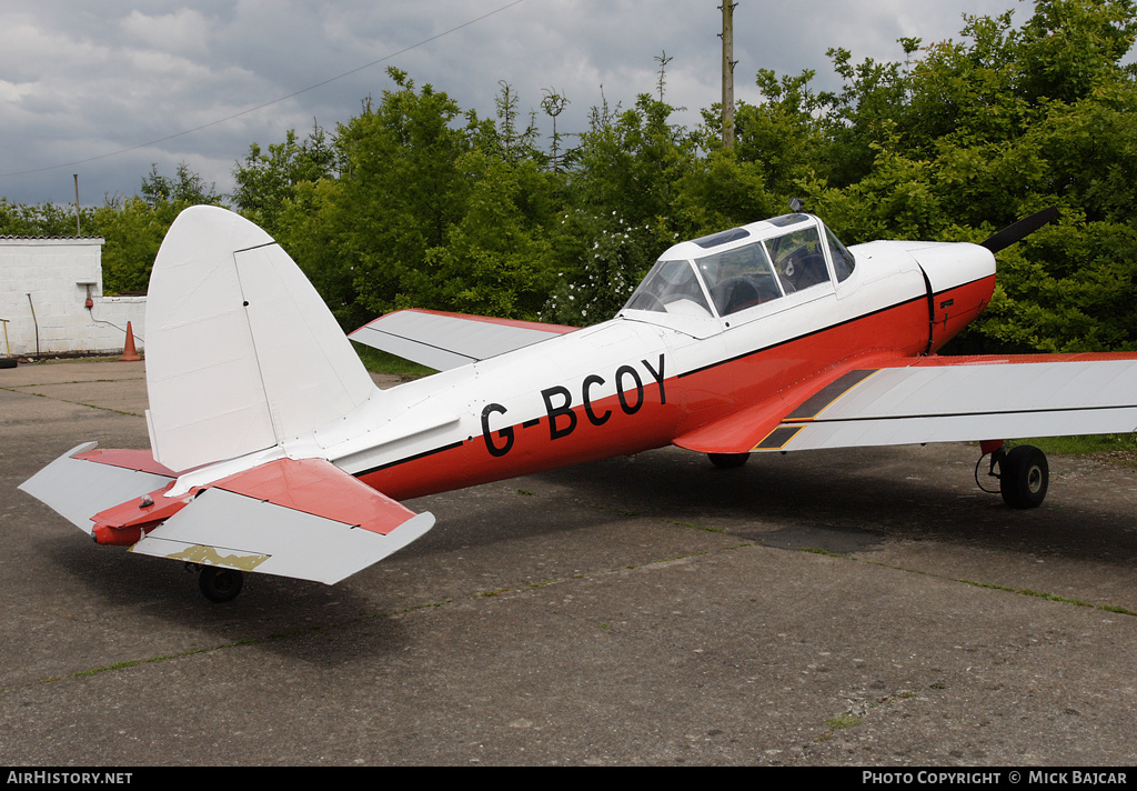 Aircraft Photo of G-BCOY | De Havilland DHC-1 Chipmunk Mk22 | AirHistory.net #285474