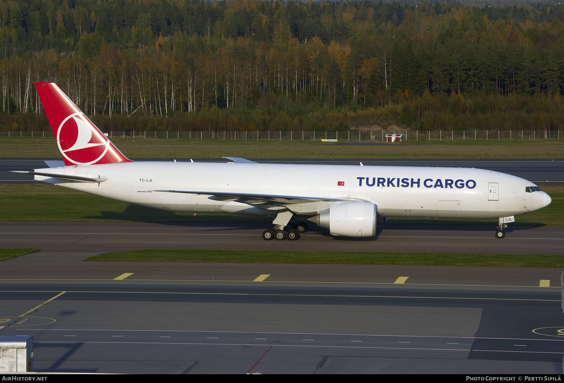 Aircraft Photo of TC-LJL | Boeing 777-F | Turkish Airlines Cargo | AirHistory.net #285487