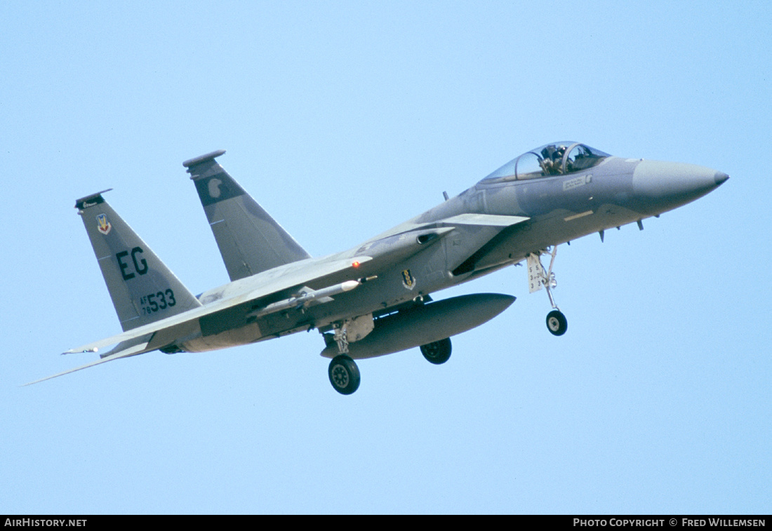 Aircraft Photo of 78-0533 | McDonnell Douglas F-15C Eagle | USA - Air Force | AirHistory.net #285497