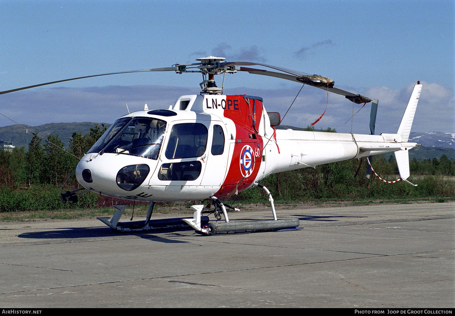 Aircraft Photo of LN-OPE | Aerospatiale AS-350B-1 Ecureuil | Norway - Air Force | AirHistory.net #285501