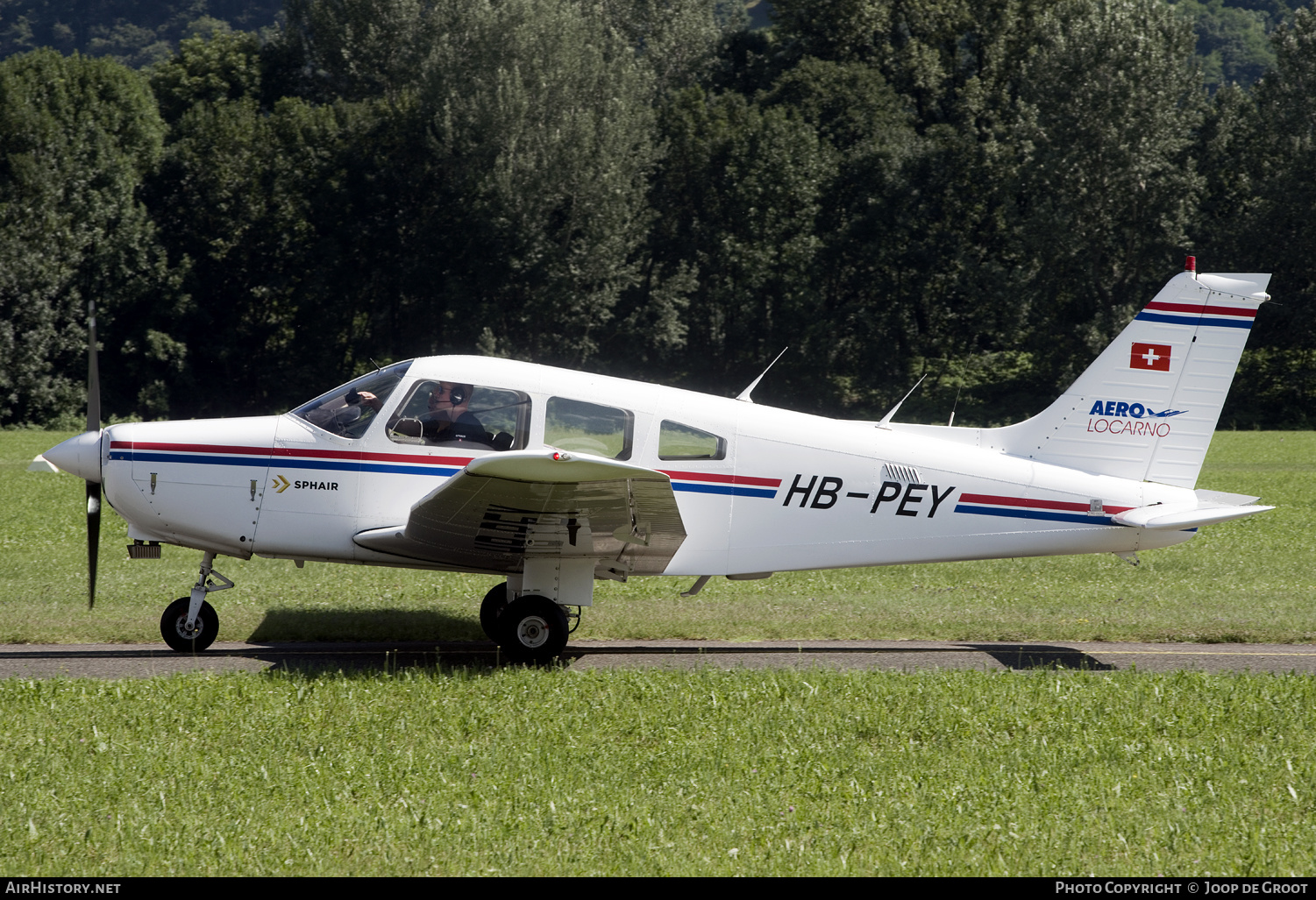 Aircraft Photo of HB-PEY | Piper PA-28-161 Warrior II | Aero Locarno | AirHistory.net #285518