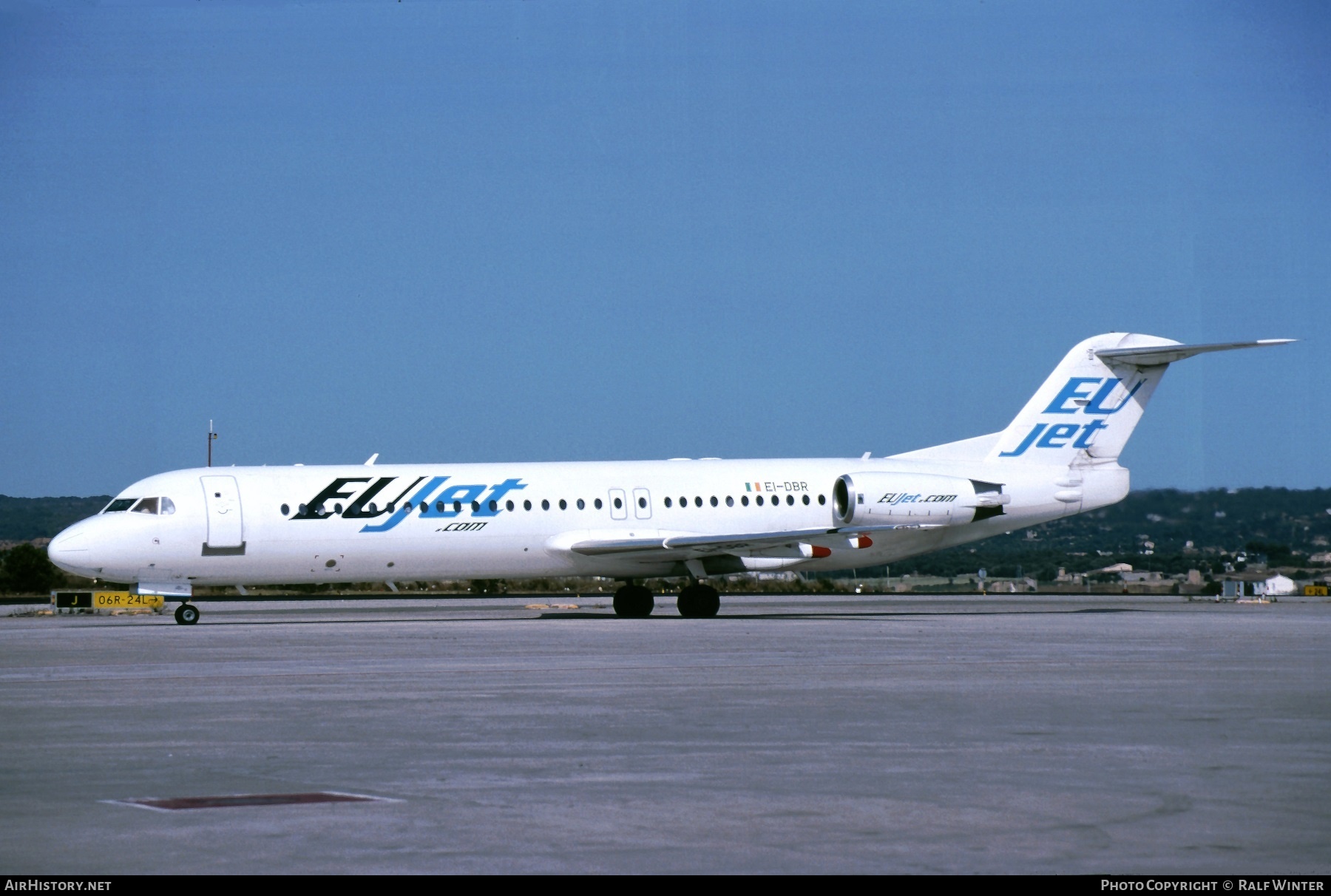 Aircraft Photo of EI-DBR | Fokker 100 (F28-0100) | EUjet | AirHistory.net #285522