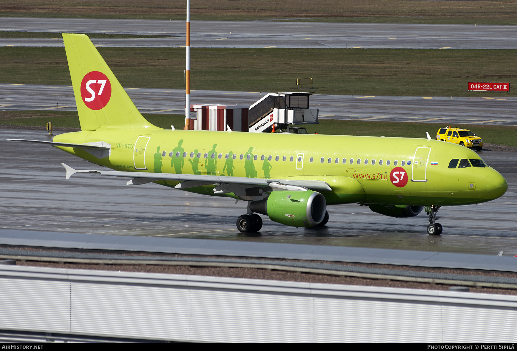 Aircraft Photo of VP-BTU | Airbus A319-114 | S7 Airlines | AirHistory.net #285526
