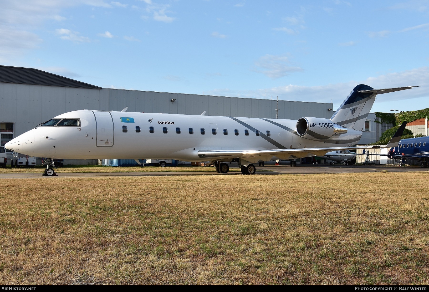 Aircraft Photo of UP-C8505 | Bombardier Challenger 850 (CRJ-200SE/CL-600-2B19) | Comlux Aviation | AirHistory.net #285534