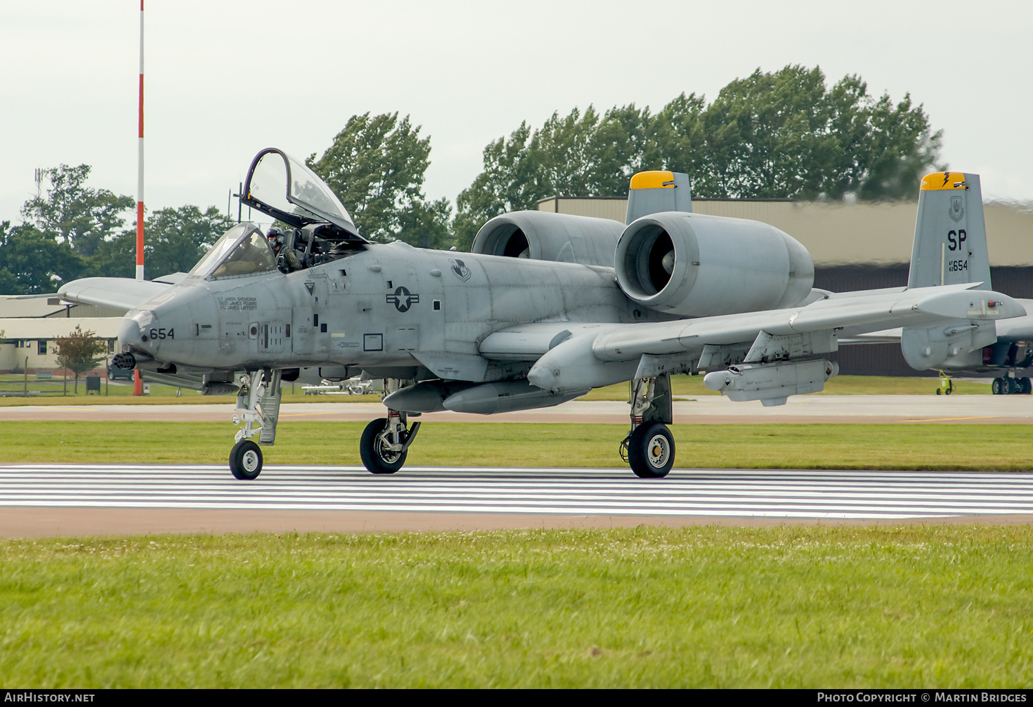 Aircraft Photo of 82-0654 / AF82-654 | Fairchild A-10A Thunderbolt II | USA - Air Force | AirHistory.net #285536