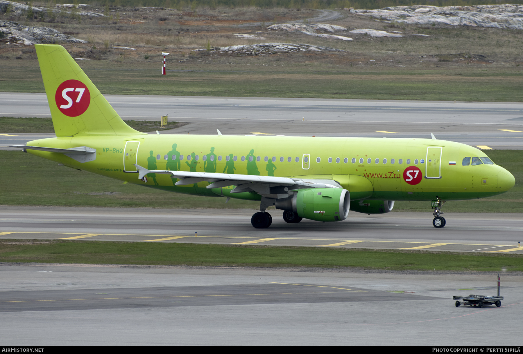 Aircraft Photo of VP-BHQ | Airbus A319-114 | S7 Airlines | AirHistory.net #285556
