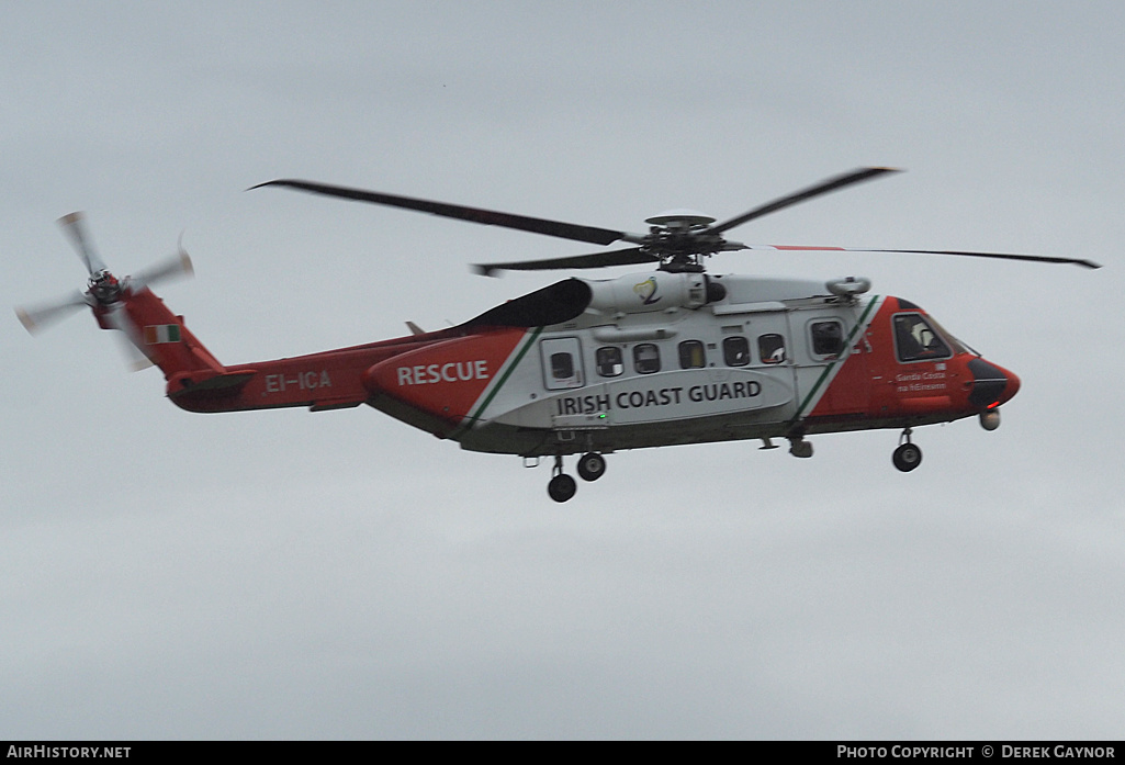 Aircraft Photo of EI-ICA | Sikorsky S-92A | Irish Coast Guard | AirHistory.net #285558