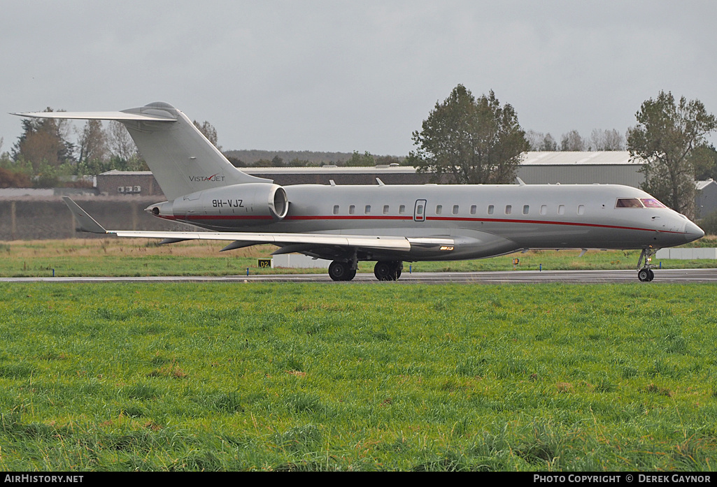 Aircraft Photo of 9H-VJZ | Bombardier Global 6000 (BD-700-1A10) | VistaJet | AirHistory.net #285562