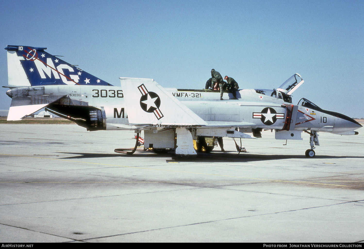 Aircraft Photo of 153036 | McDonnell F-4N Phantom II | USA - Marines | AirHistory.net #285570