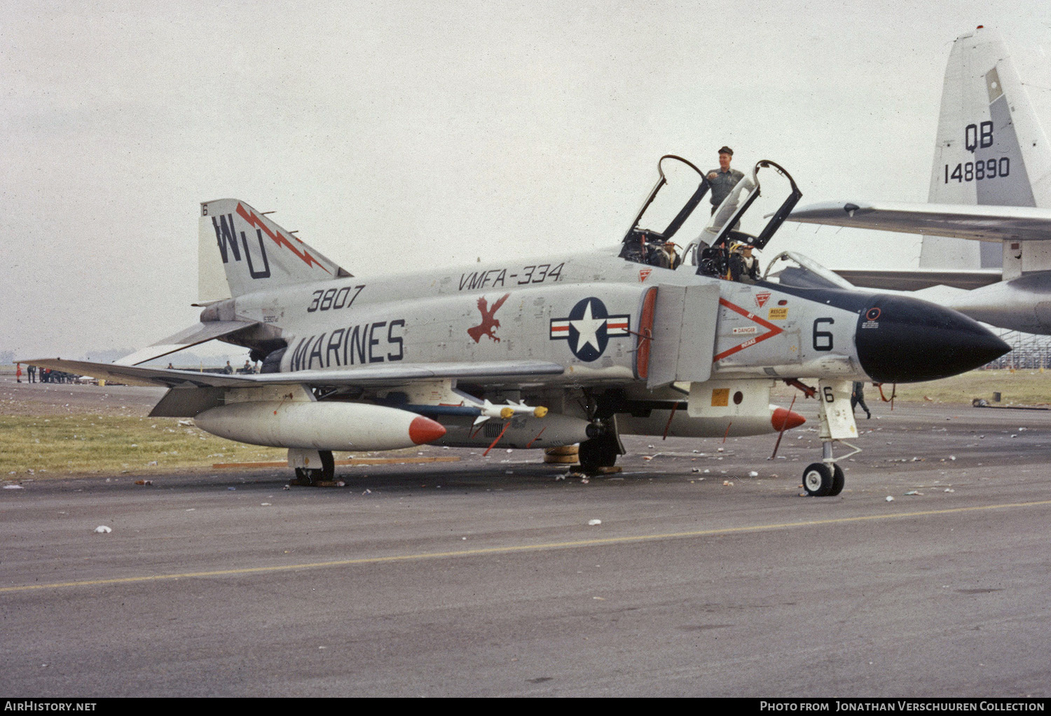Aircraft Photo of 153807 | McDonnell Douglas F-4J Phantom II | USA - Marines | AirHistory.net #285620