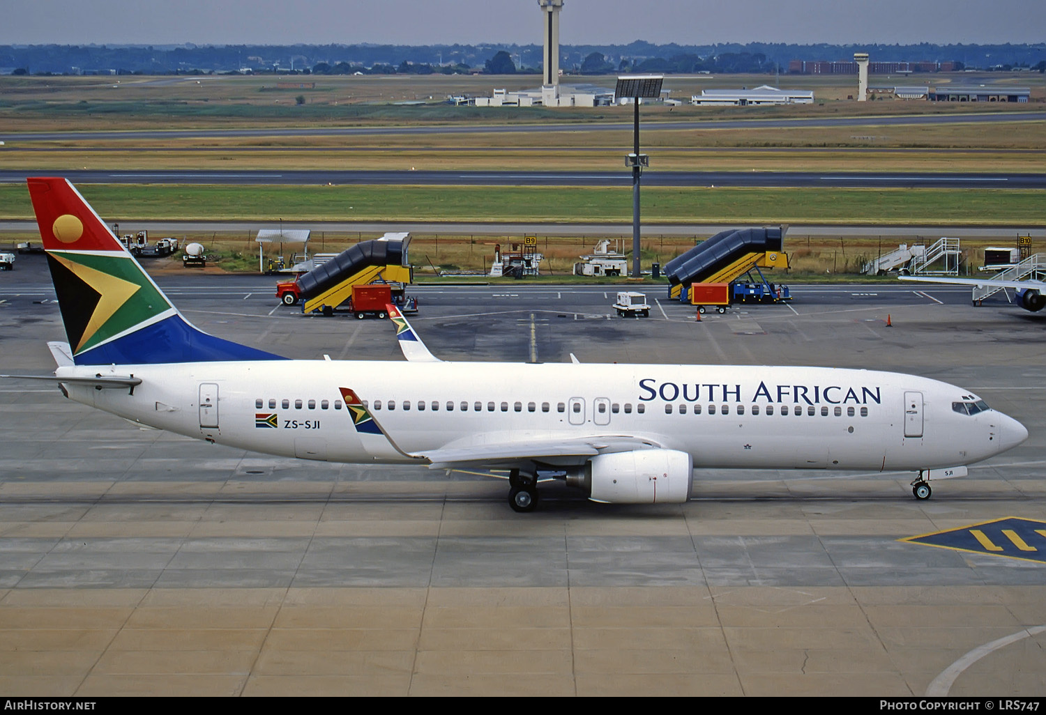 Aircraft Photo of ZS-SJI | Boeing 737-85F | South African Airways | AirHistory.net #285623